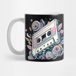 Music tape colorful design Mug